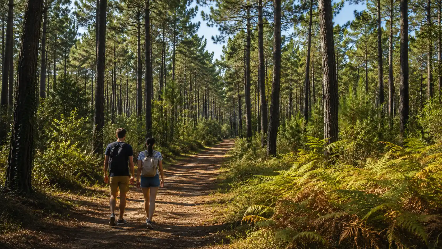 Forêt landaise près de Messanges