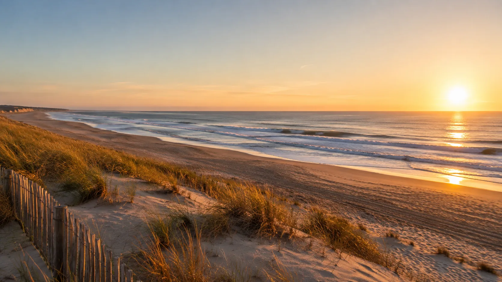 Plages de Messanges dans les Landes